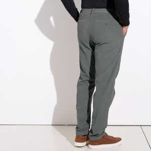Blancheporte Chino kalhoty z manšestru šedá 40