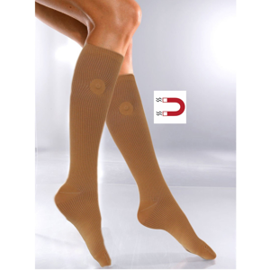 Blancheporte Kompresní magnetické ponožky (1), 1 pár béžová pár