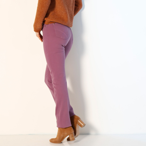 Blancheporte Tvarující kalhoty s 5 kapsami purpurová 52